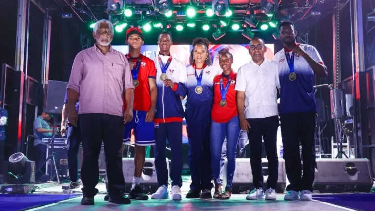 Monte Plata se destaca con 27 medallas en Santo Domingo 2026