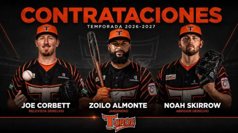 Toros anuncian regreso de Corbett, firmas de Zoilo Almonte y abridor importado