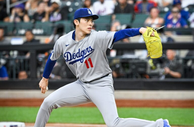 Dodgers activaron de la lista de lesionados a Roki Sasaki y Andy Pages