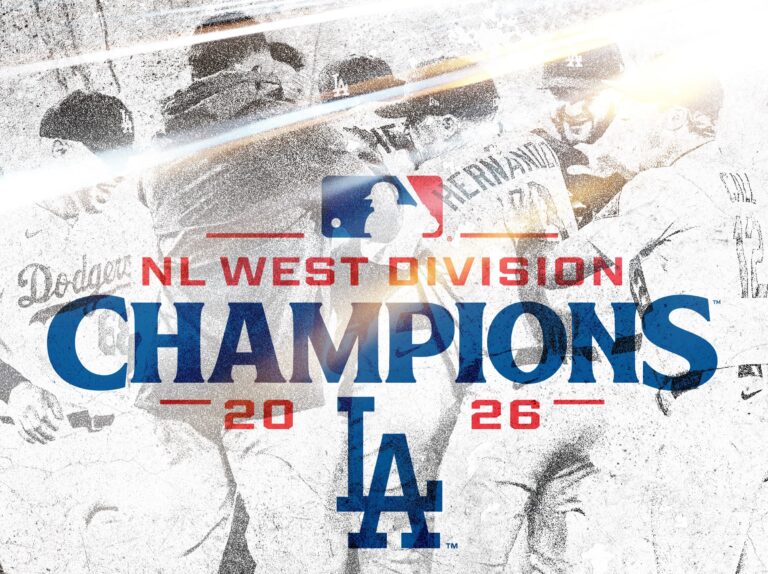 Dodgers de Los Ángeles logran 5to título consecutivo del Oeste de la Liga Nacional