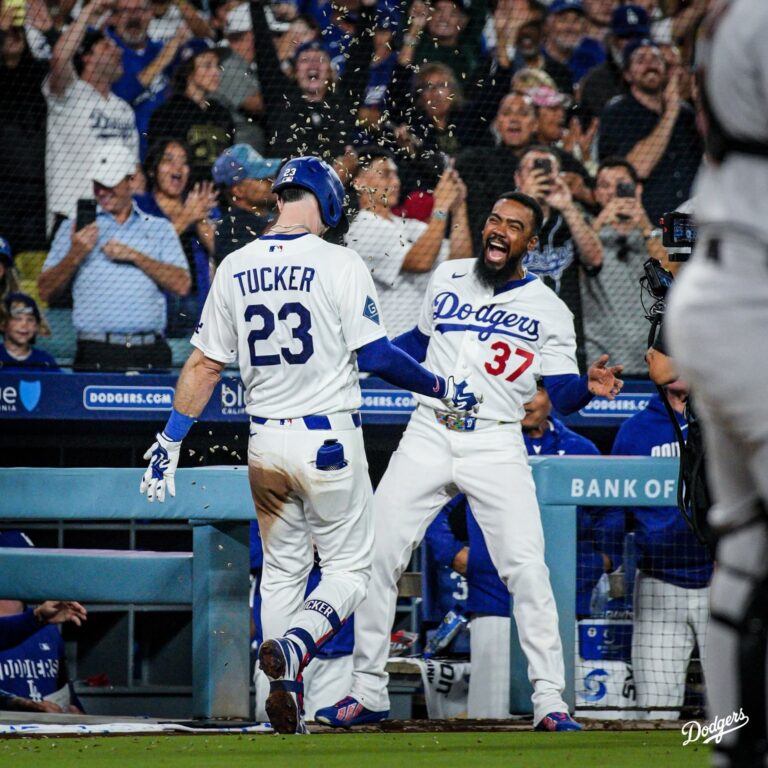 Con cinco cuadrangulares los Dodgers derrotan a San Francisco