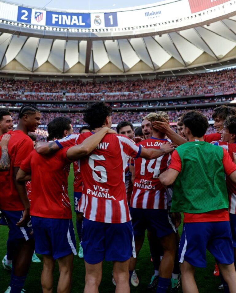 Atlético de Madrid dispuso del Real Madrid y los desplazan del segundo lugar