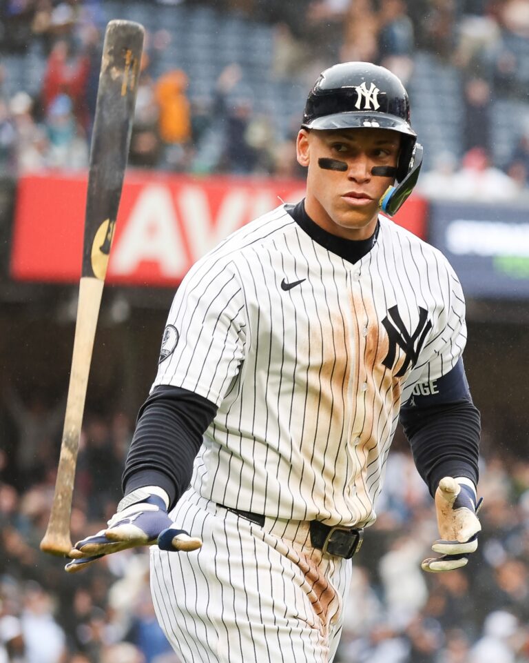 Aaron Judge realizó primeros swings desde mayo cuando se fracturó  una costilla