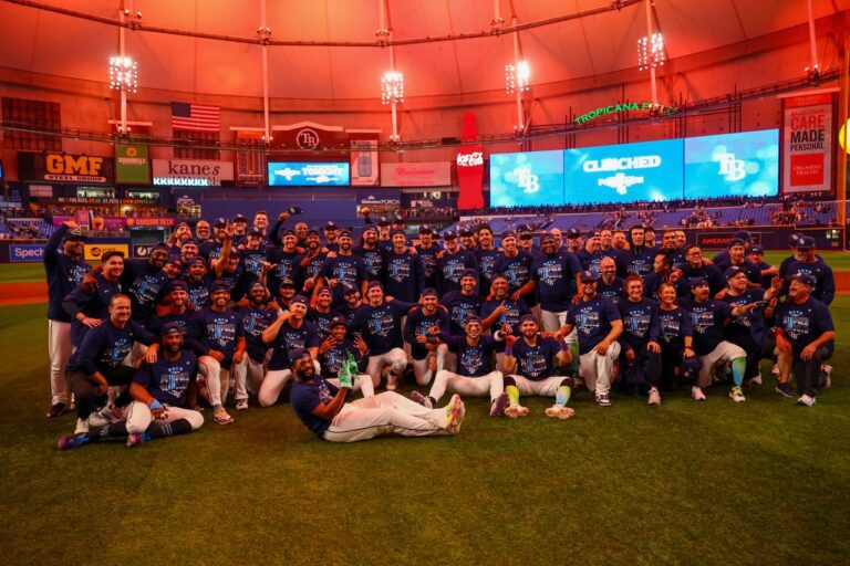 Tampa Bay primer equipo en avanzar a postemporada gracias cuadrangular 40 de Junior Caminero