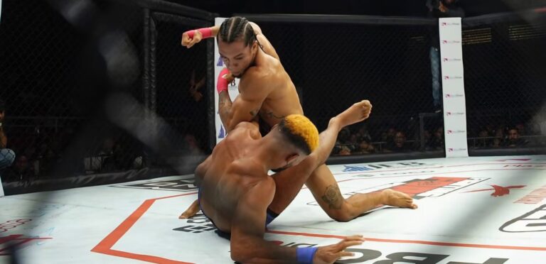 Dominicano Michael Polanco da sorpresa con triunfo por nocaut en histórico evento de MMA en RD.