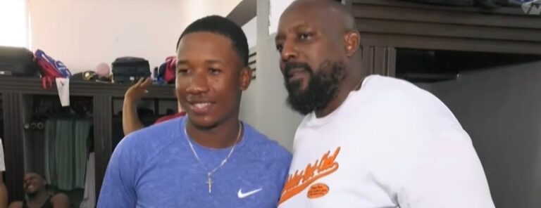 Vladimir Guerrero comparte con selección dominicana que compite en Premundial U18
