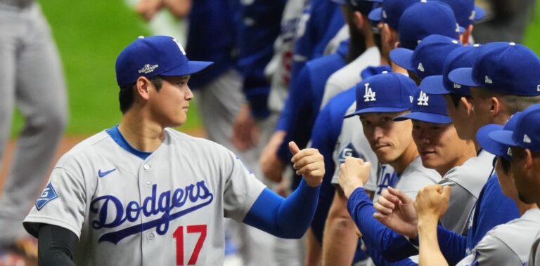 Shohei Ohtani fuera de la alineación de los Dodgers para tercer partido de SCLN